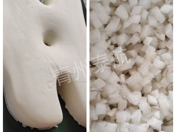 海綿切粒效果對(duì)比